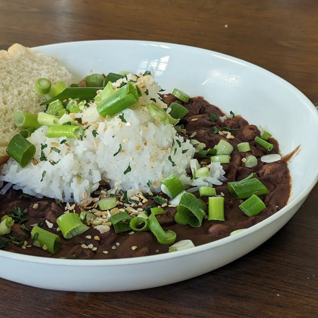 Rice and Beans, Run Through the Garden