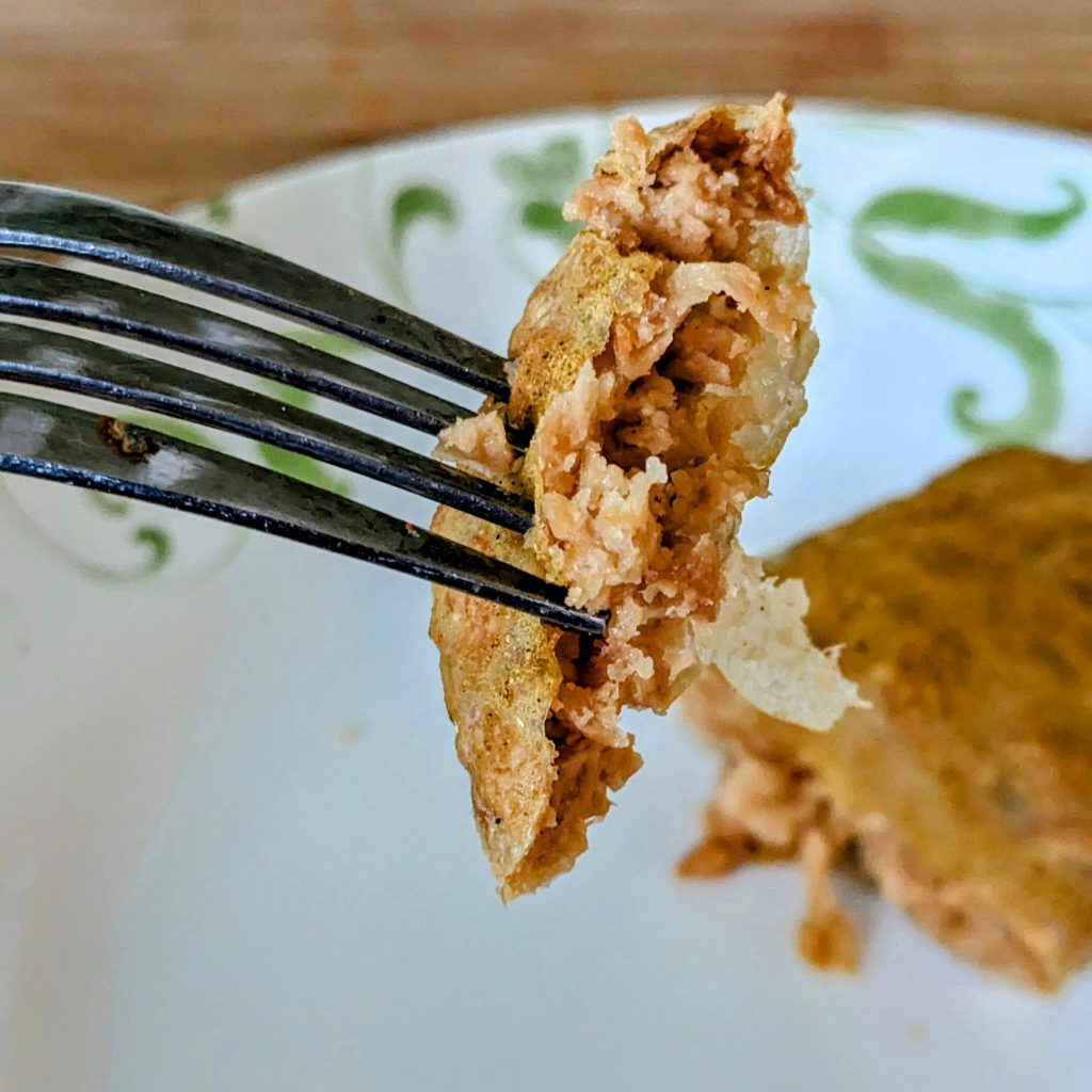 Vegan Turkey Cutlet Close-Up - Meaty Appearance