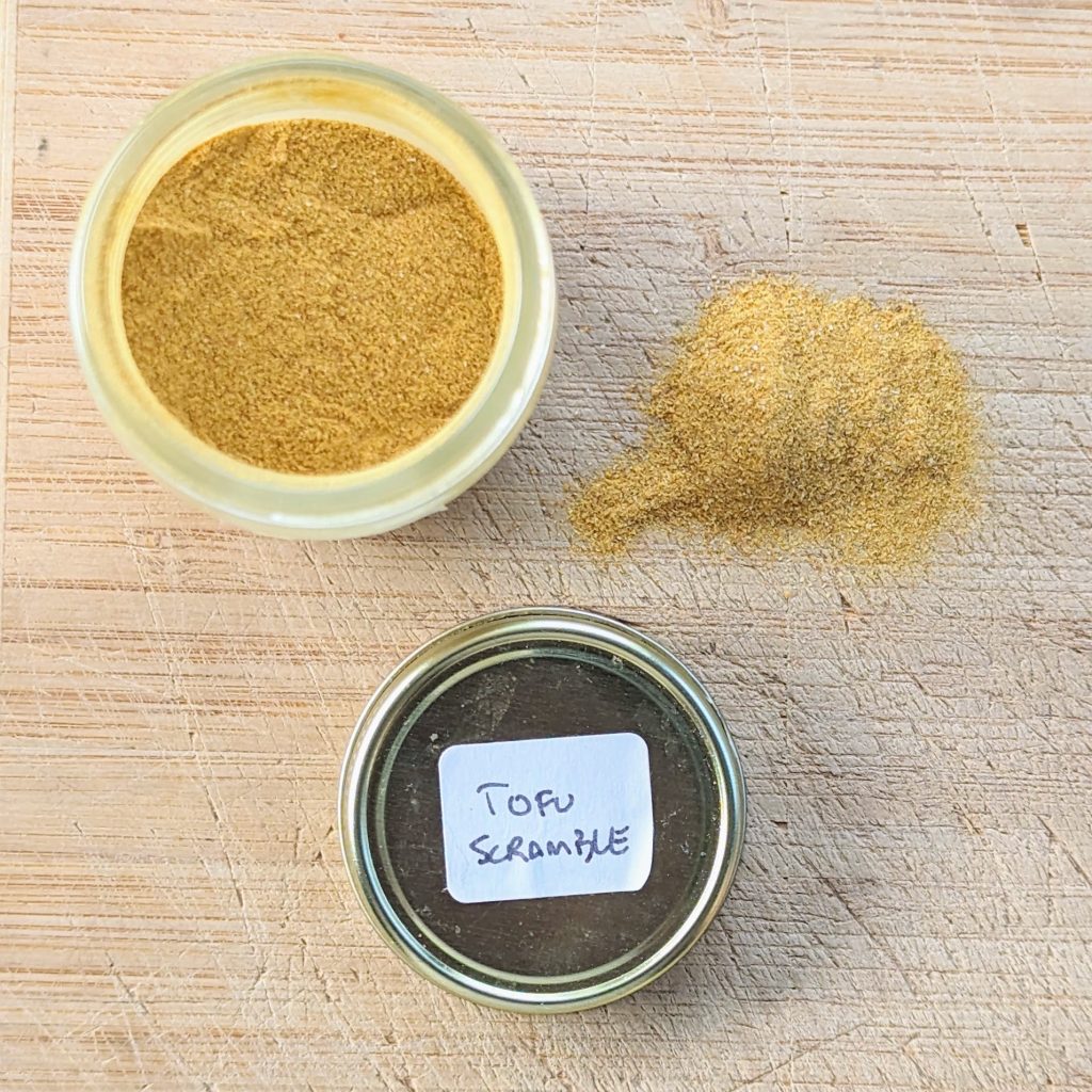 Jar of Tofu Scramble Seasoning